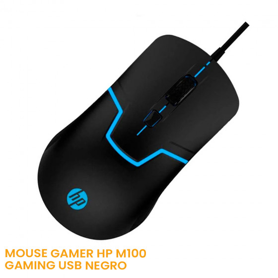 Mouse Gamer HP M100 Gaming USB Negro