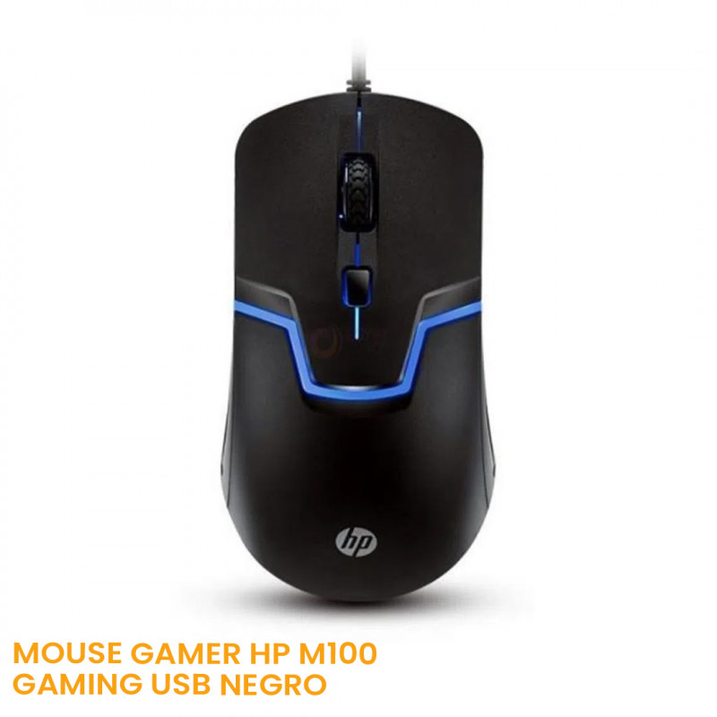 Mouse Gamer HP M100 Gaming USB Negro