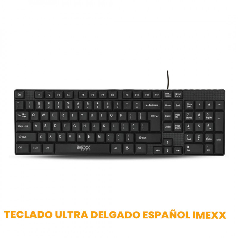 Teclado Ultra Delgado Español IMEXX